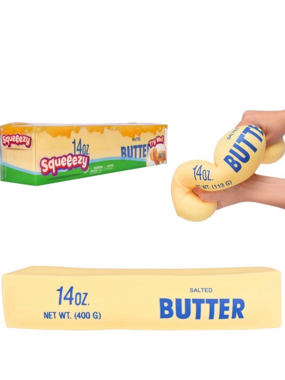 Squeeezy Sunny Days Butter New